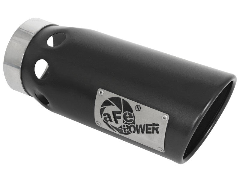 aFe MACHForce XP Exhausts Cat-Back SS-409 Nissan Titan XD 16-19 V8-5.6L - Black 49-46135-B