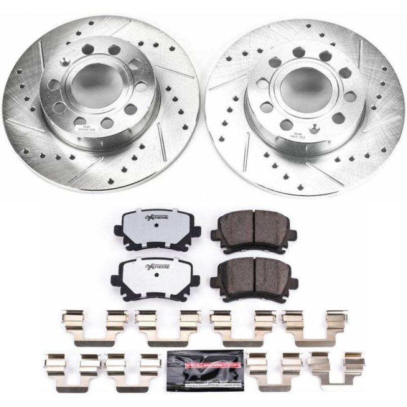 PowerStop PSB Z26 Street Warrior Kit Brakes, Rotors & Pads Brake Kits - Performance D&S main image