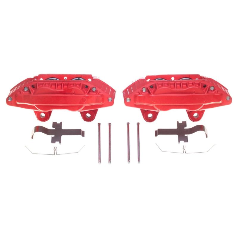 PowerStop PSB Red Calipers Brakes, Rotors & Pads Brake Calipers - Perf main image