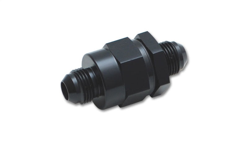 Vibrant One Way Check Valve with Integrated -12AN Male Flare Fittings