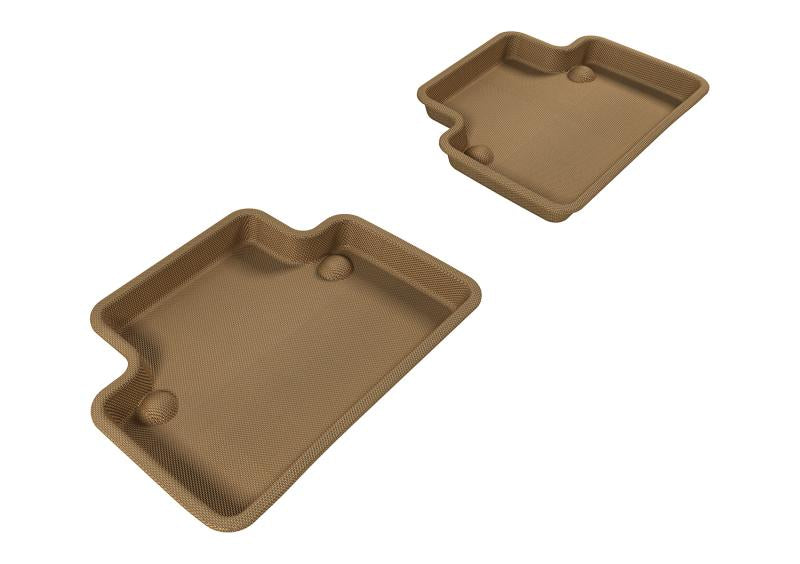 3D MAXpider 2004-2012 Volvo S40 Kagu 2nd Row Floormats - Tan L1VV00321502 Main Image