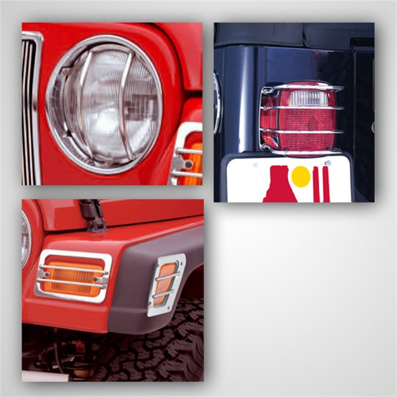 Rugged Ridge RUG Light Guards Lights Light Covers and Guards main image