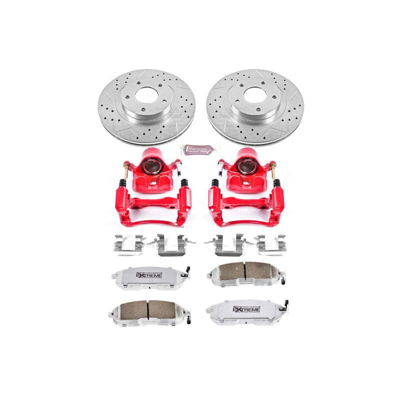 PowerStop PSB Z26 Street Kit w/Cals Brakes, Rotors & Pads Brake Kits - Performance D&S main image