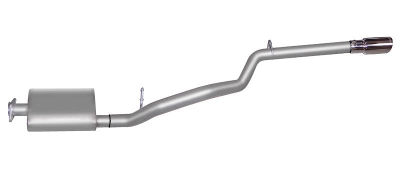 Gibson 00-04 Jeep TJ Sahara 4.0L 2.25in Cat-Back Single Exhaust - Aluminized 17700 Main Image