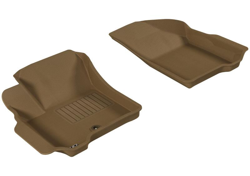3D MAXpider 2009-2012 Dodge Journey Kagu 1st Row Floormat - Tan L1DG00511502 Main Image