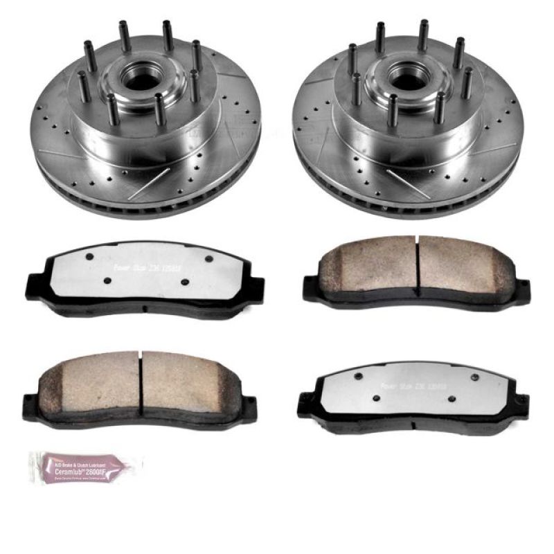 PowerStop PSB Z36 Truck & Tow Kit Brakes, Rotors & Pads Brake Kits - Performance D&S main image