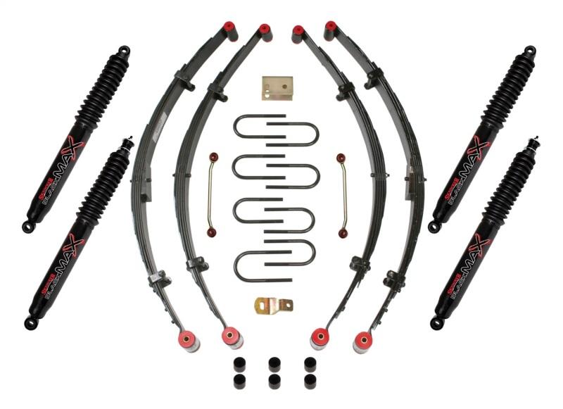 Skyjacker 4" KIT,87-96 YJ W/4 BLK MAX YJ41BKB Main Image