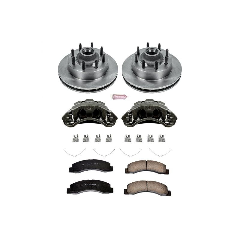 PowerStop PSB Autospecialty Kit w/Cals Brakes, Rotors & Pads Brake Kits - OE main image