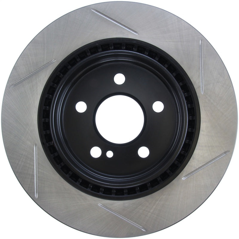 StopTech Sport Slotted Brake Rotor; Rear Left