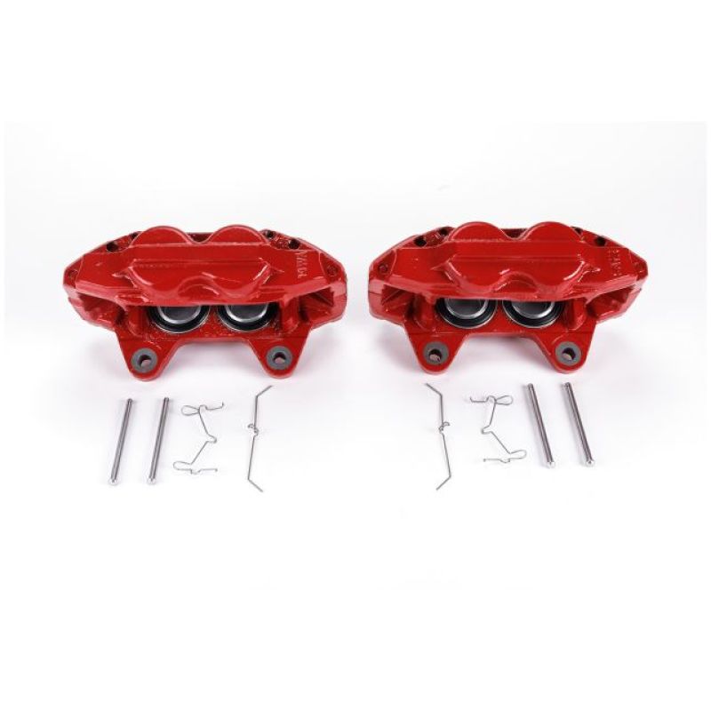 PowerStop PSB Red Calipers Brakes, Rotors & Pads Brake Calipers - Perf main image