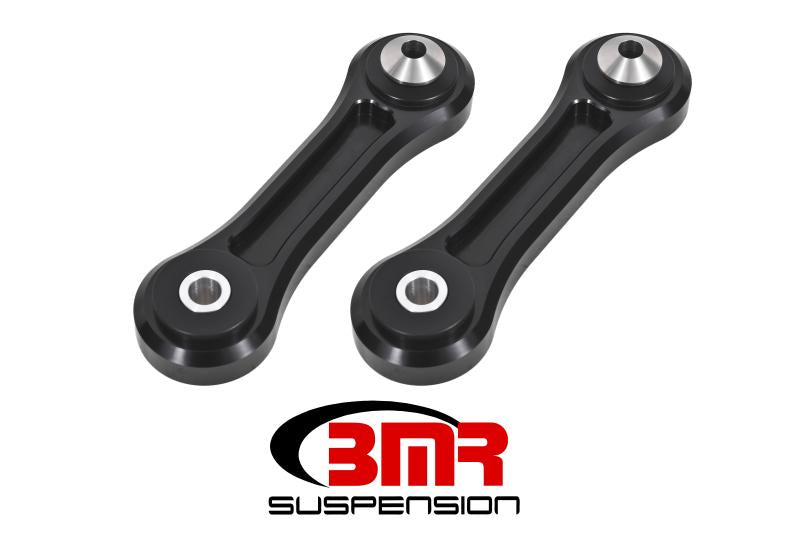 BMR 15-17 S550 Mustang Rear Lower Control Arms Vertical Link (Delrin) - Black TCA047 Main Image