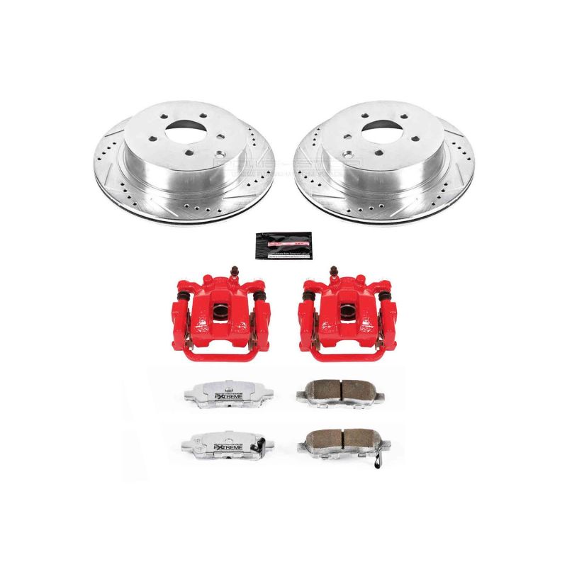 PowerStop PSB Z26 Street Kit w/Cals Brakes, Rotors & Pads Brake Kits - Performance D&S main image