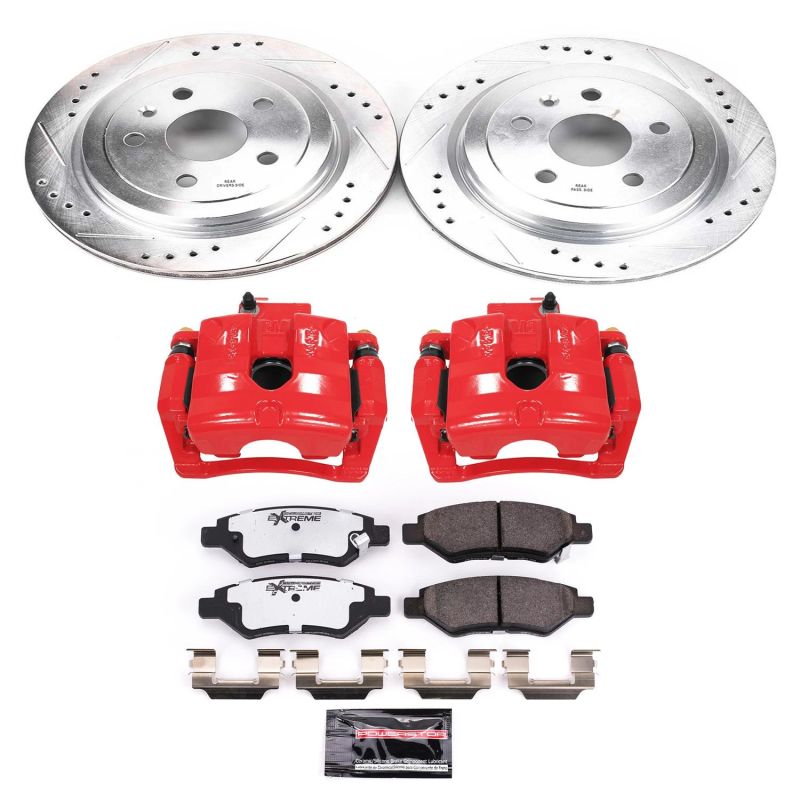 PowerStop PSB Z26 Street Kit w/Cals Brakes, Rotors & Pads Brake Kits - Performance D&S main image