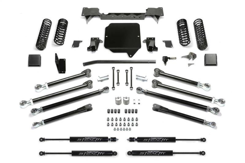 Fabtech 2020 Jeep Gladiator JT 6 Cyl 4WD 3in Crawler System w/Stealth Shocks K4169M Main Image