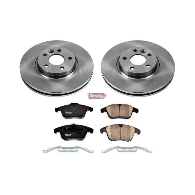 PowerStop PSB Autospecialty Kit Brakes, Rotors & Pads Brake Kits - OE main image