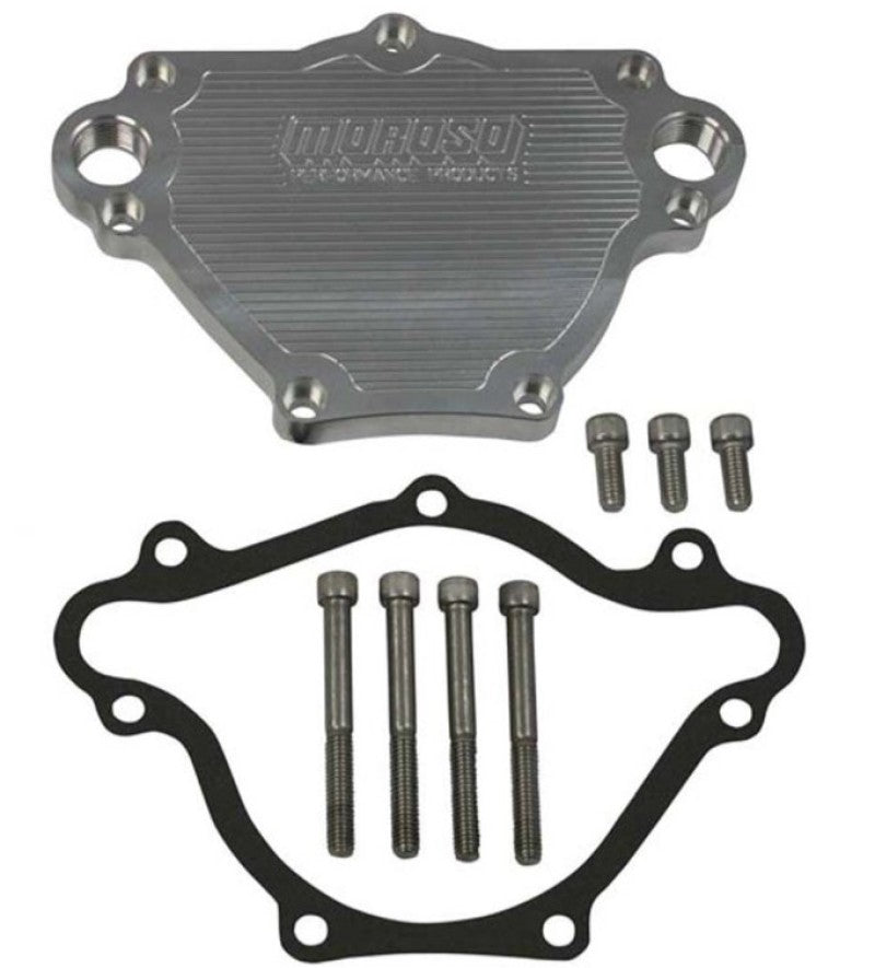 Moroso Chrysler 273-360 Remote Water Pump Adapter Kit (Requires Two -12An Male Fittings) 63514