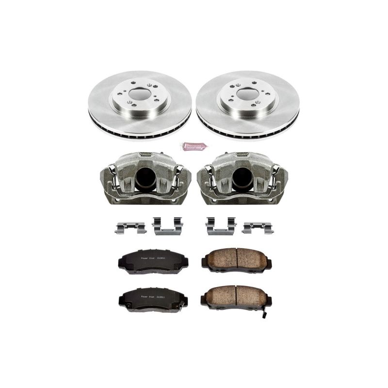 PowerStop PSB Autospecialty Kit w/Cals Brakes, Rotors & Pads Brake Kits - OE main image