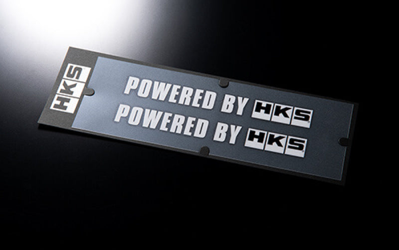 HKS HKS Sticker Powered By HKS W200 White 51003-Ak132