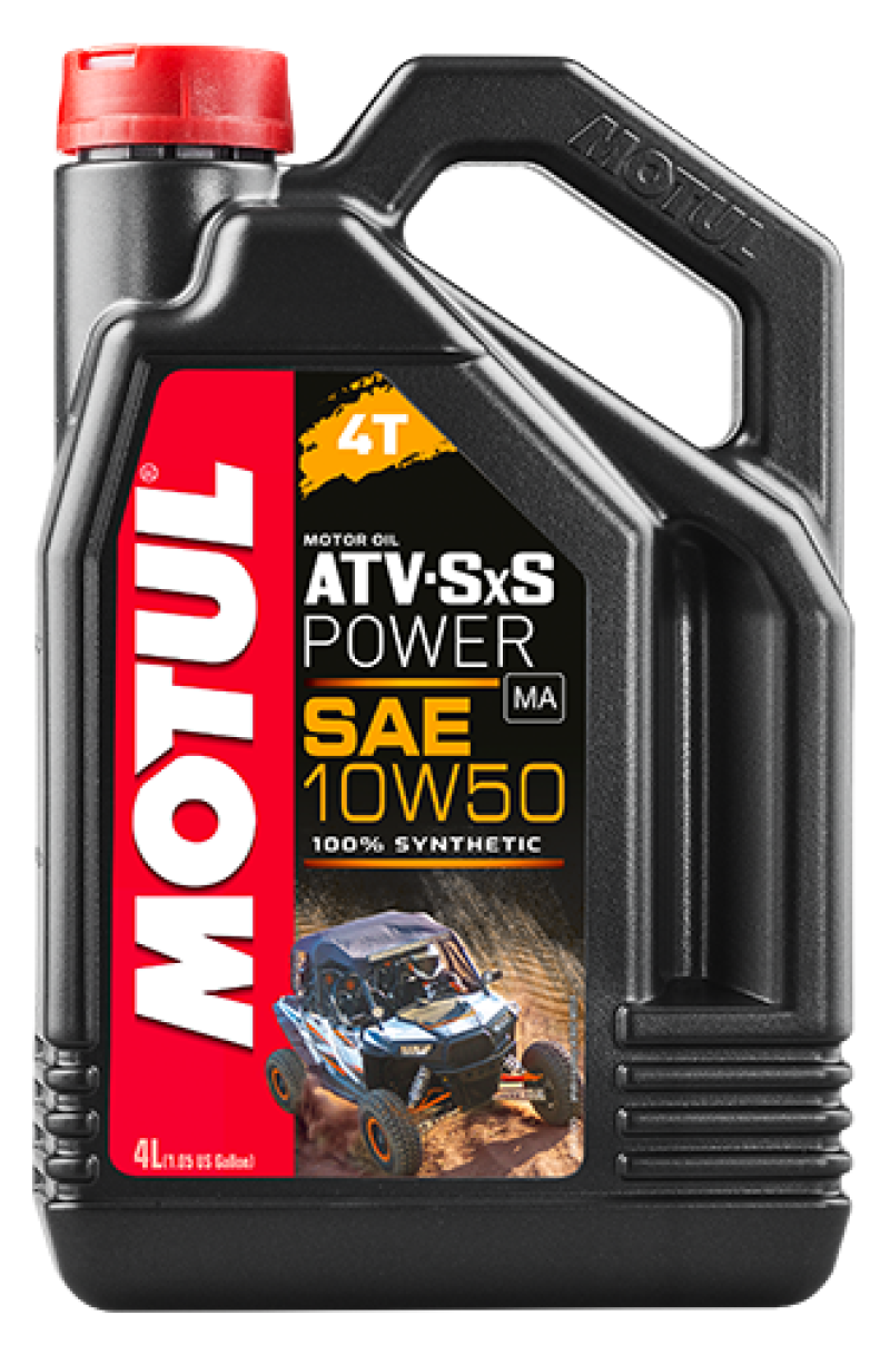 Motul 4L ATV-SXS POWER 4-Stroke Engine Oil 10W50 4T 105901