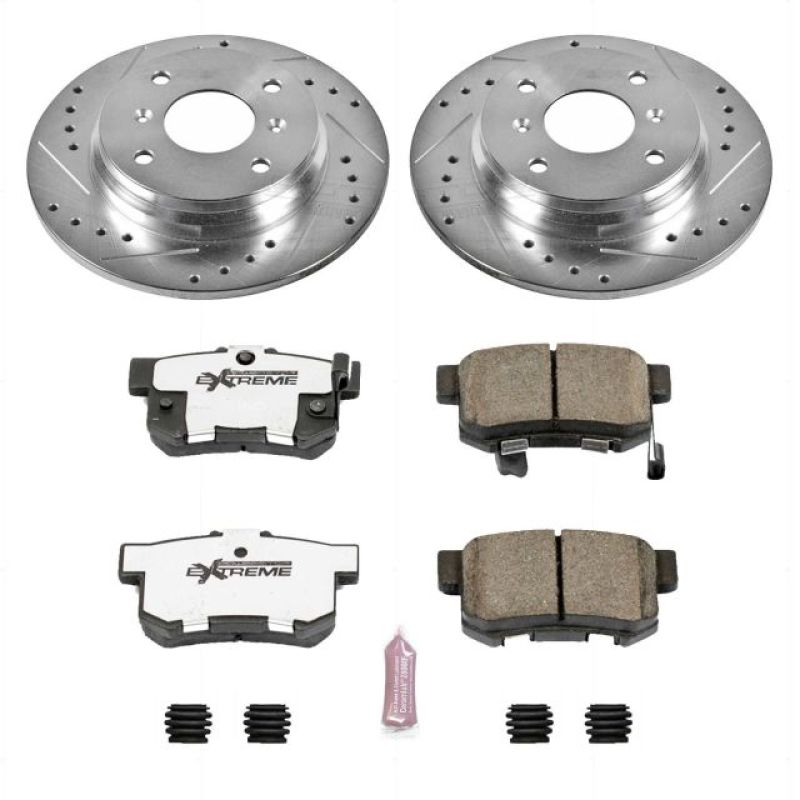 PowerStop PSB Z26 Street Warrior Kit Brakes, Rotors & Pads Brake Kits - Performance D&S main image