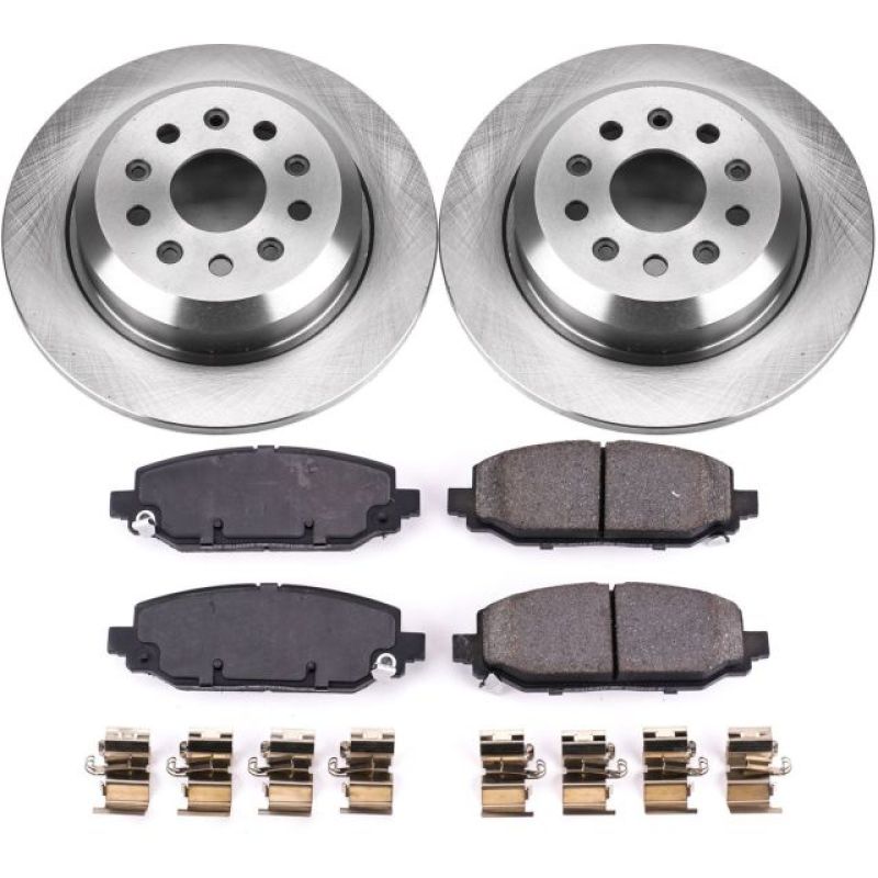 PowerStop PSB Autospecialty Kit Brakes, Rotors & Pads Brake Kits - OE main image