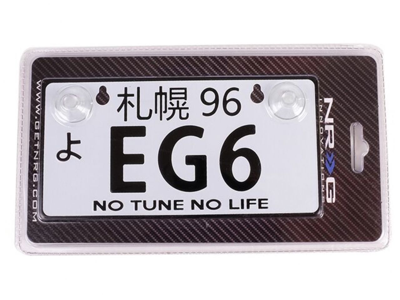 NRG License Plate Frames MP-001-EG6 Item Image