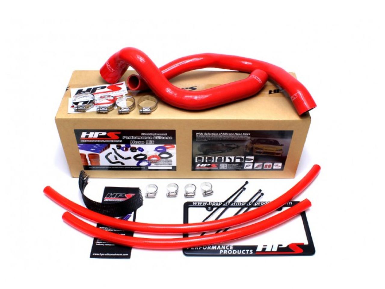 HPS Coolant Hoses 57-1338-RED Item Image