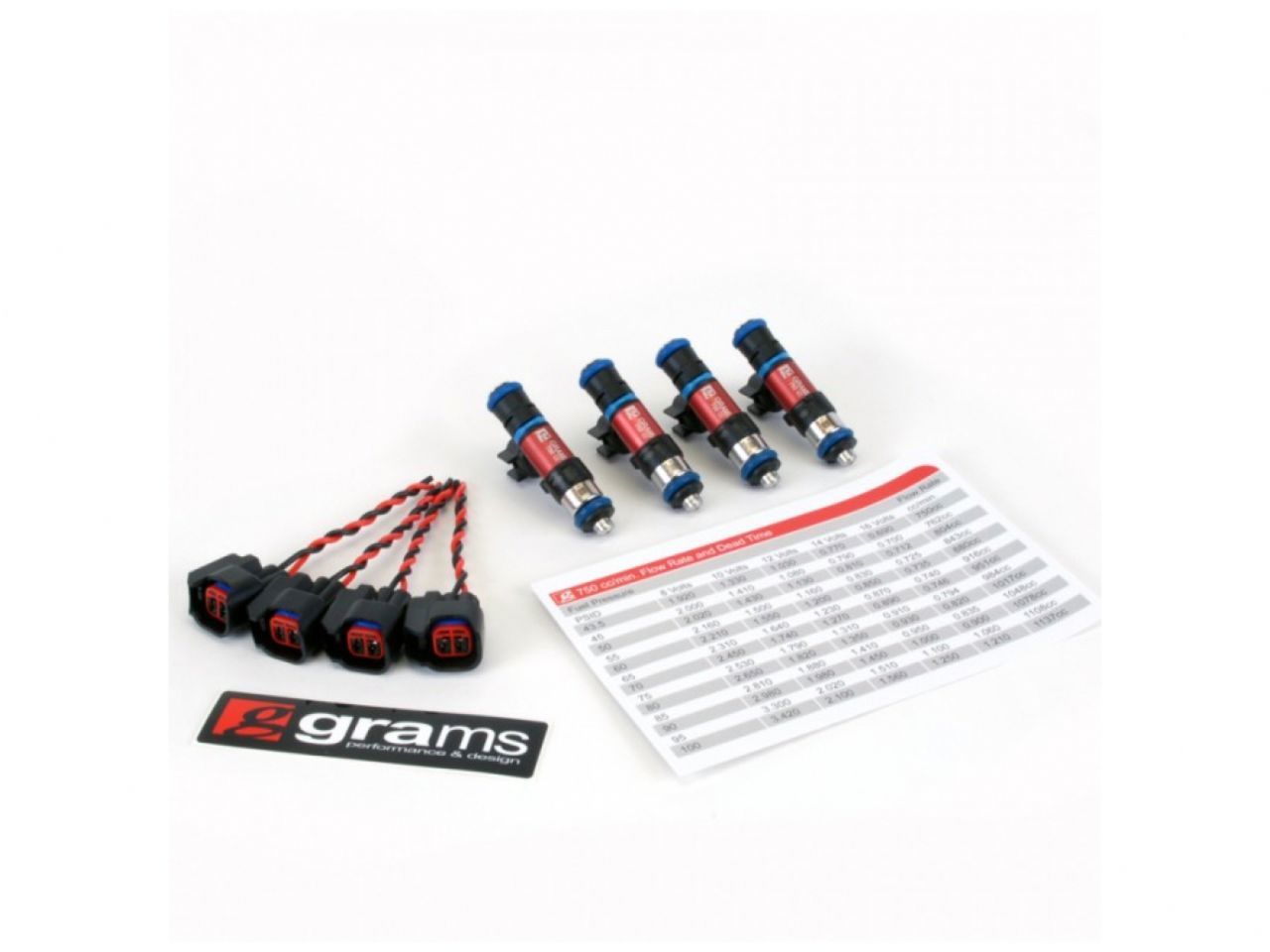 Grams Performance Fuel Injectors G2-0750-0501 Item Image