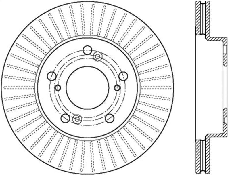 Stoptech ST Performance Brake Rotors Brakes, Rotors & Pads Brake Rotors - Drilled main image