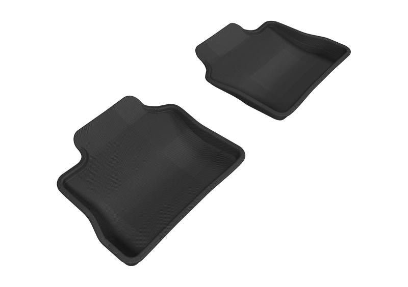 3D MAXpider 2010-2016 Porsche Panamera Kagu 2nd Row Floormats - Gray L1PO00621501 Main Image