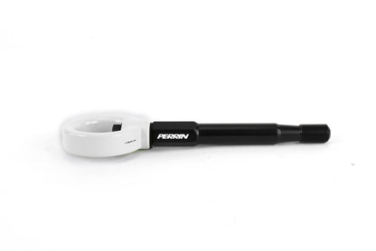 Perrin 15-19 Subaru WRX/STI Tow Hook Kit (Rear) - White PSP-BDY-252WT *Discontinued