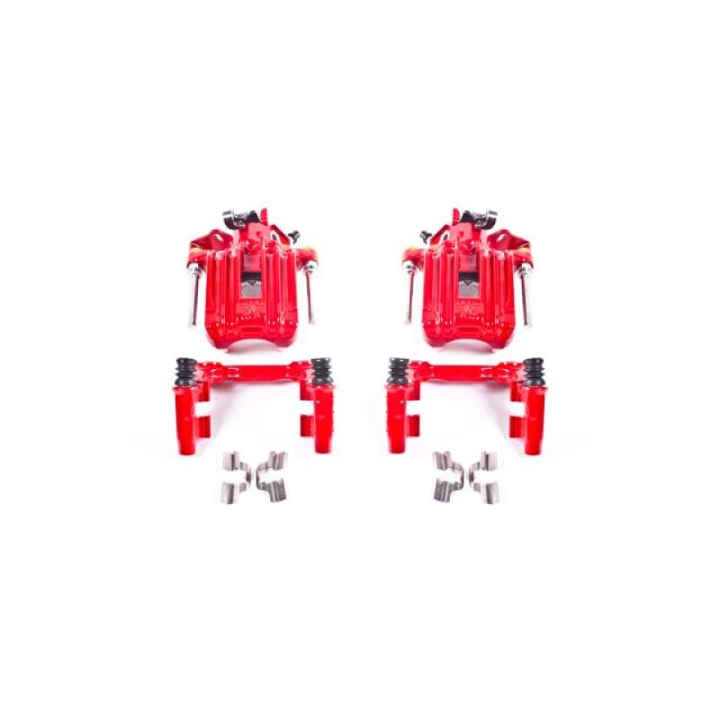 PowerStop PSB Red Calipers Brakes, Rotors & Pads Brake Calipers - Perf main image