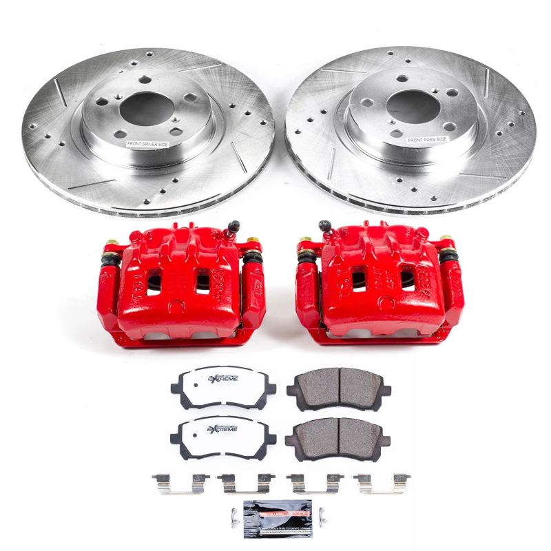 PowerStop PSB Z26 Street Kit w/Cals Brakes, Rotors & Pads Brake Kits - Performance D&S main image