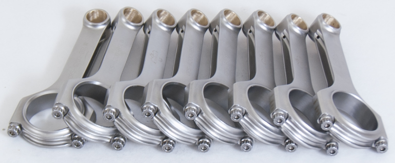 Eagle Chevrolet Small Block 6.200in H-Beam Light Weight Connecting Rods (Set of 8) CRS6200BLW Main Image