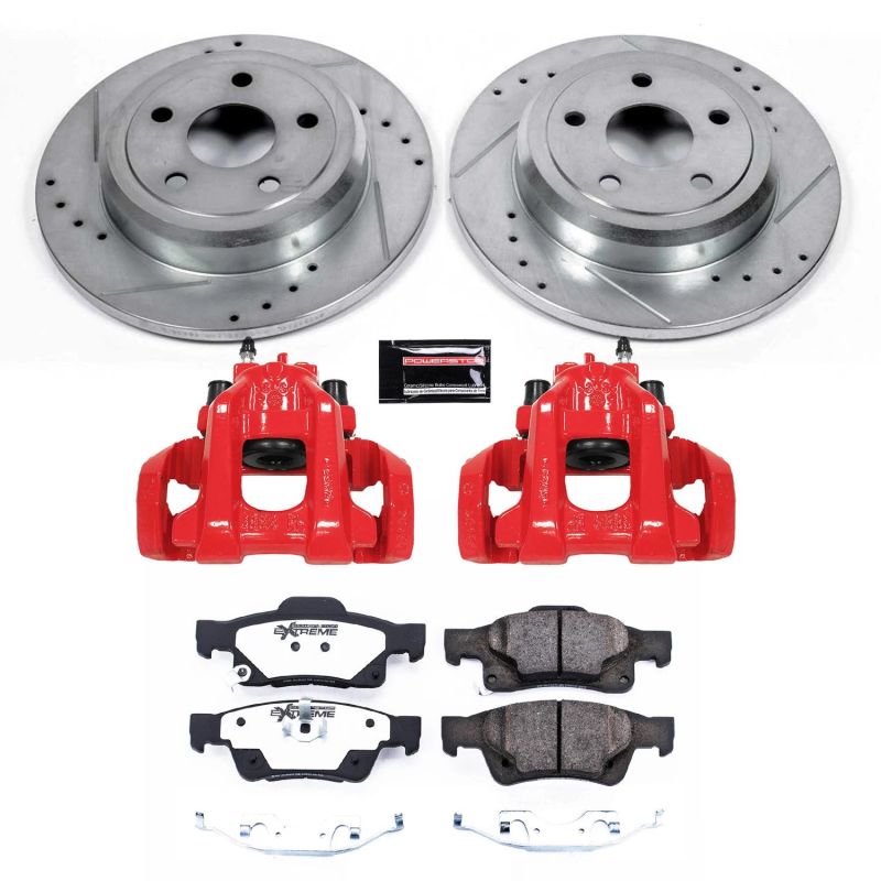 PowerStop PSB Z36 Truck & Tow Kit w/Cals Brakes, Rotors & Pads Brake Kits - Performance D&S main image