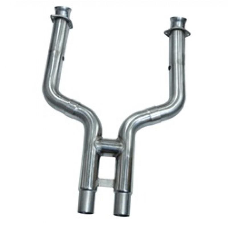 Kooks 07-10 Ford Shelby GT-500 5.4L 4V 3in x 2 1/2in OEM Off-Road SS H-Pipe 11323400 Main Image