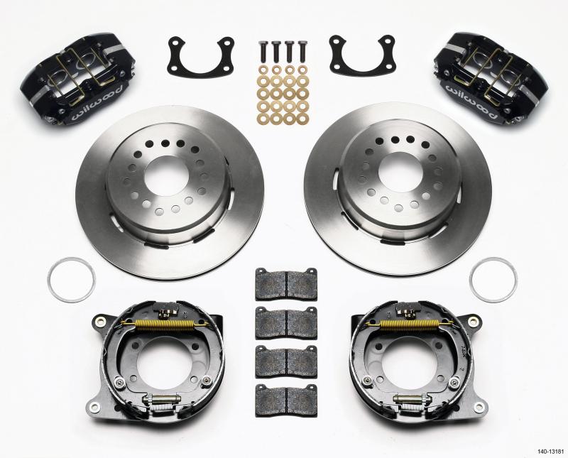 Wilwood Dynapro Lug Mount P/S Park Brake Kit New Big Ford 2.50in Offset 140-13181 Main Image