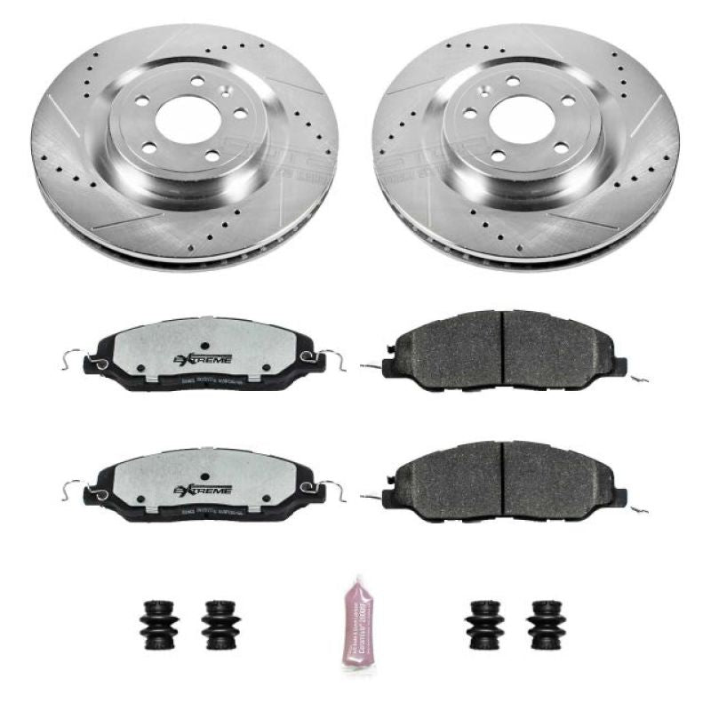 PowerStop PSB Z26 Street Warrior Kit Brakes, Rotors & Pads Brake Kits - Performance D&S main image