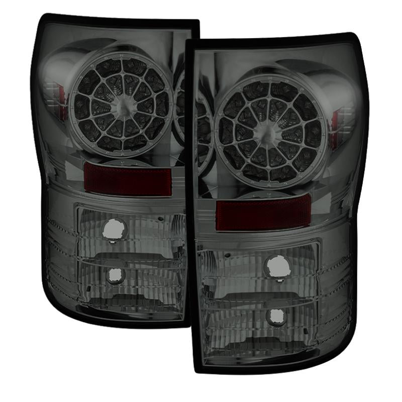 Spyder Toyota Tundra 07-13 LED Tail lights Smoke ALT-YD-TTU07-LED-SM 5029621 Main Image