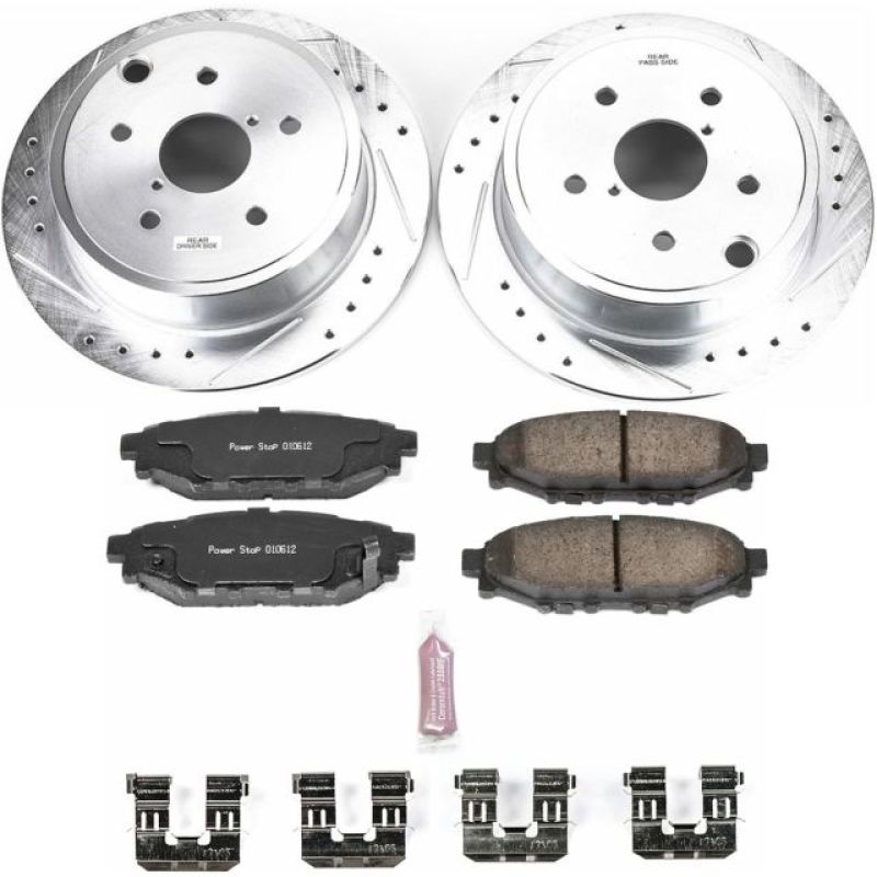 PowerStop PSB Z23 Evolution Kit Brakes, Rotors & Pads Brake Kits - Performance D&S main image