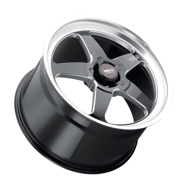 Weld S155 18x10 Ventura Drag 5x115 ET30 BS6.70 Gloss BLK MIL DIA 78.1 S15580071P30