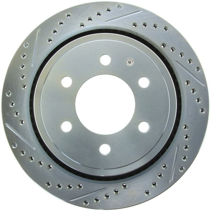 StopTech Select Sport 12-18 Ford F-150 Slotted and Drilled Rear Right Brake Rotor 227.65135R