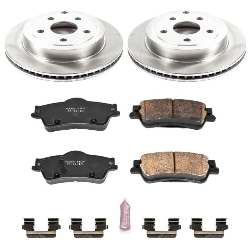 PowerStop PSB Autospecialty Kit Brakes, Rotors & Pads Brake Kits - OE main image