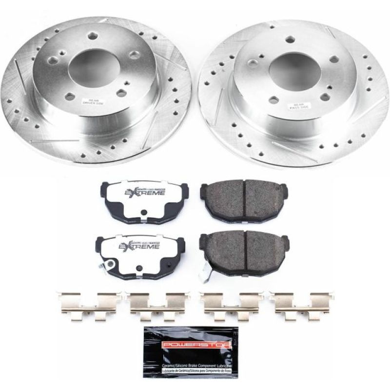 PowerStop PSB Z26 Street Warrior Kit Brakes, Rotors & Pads Brake Kits - Performance D&S main image