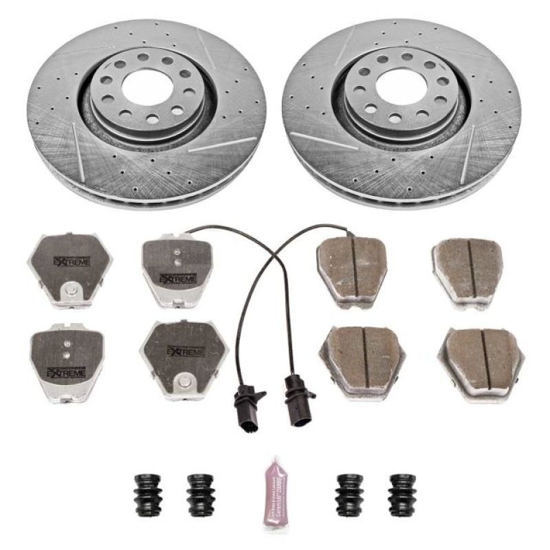 PowerStop PSB Z26 Street Warrior Kit Brakes, Rotors & Pads Brake Kits - Performance D&S main image