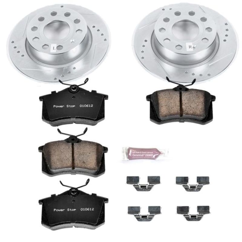 PowerStop PSB Z23 Evolution Kit Brakes, Rotors & Pads Brake Kits - Performance D&S main image