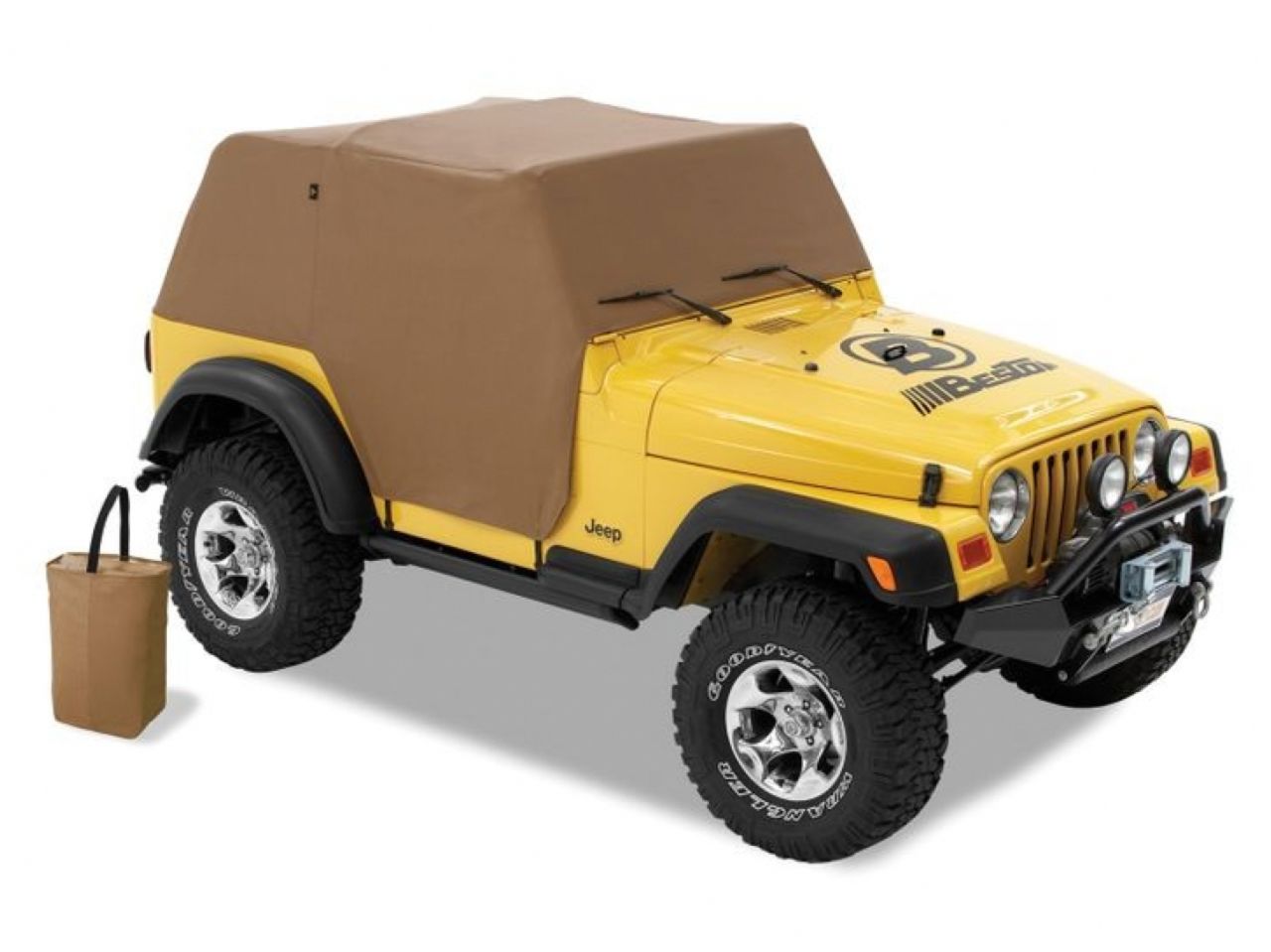 Bestop Jeep 04-06 Wrangler Unlimited , Charcoal/Gray, Each