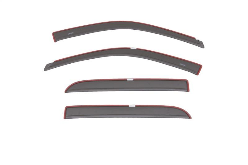 AVS 15-18 Dodge RAM 1500 Crew Cab Ventvisor Color Match Deflectors 4pc - Granite Crystal Metallic 994004-PAU Main Image