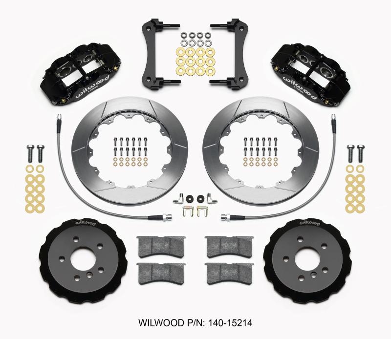 Wilwood Narrow Superlite 6R Front Hat Kit 12.88in 2014-2015 Mini Cooper w/Lines 140-15214 Main Image