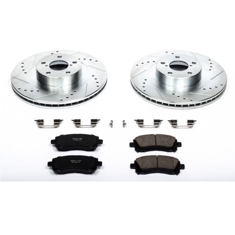 PowerStop PSB Z23 Evolution Kit Brakes, Rotors & Pads Brake Kits - Performance D&S main image